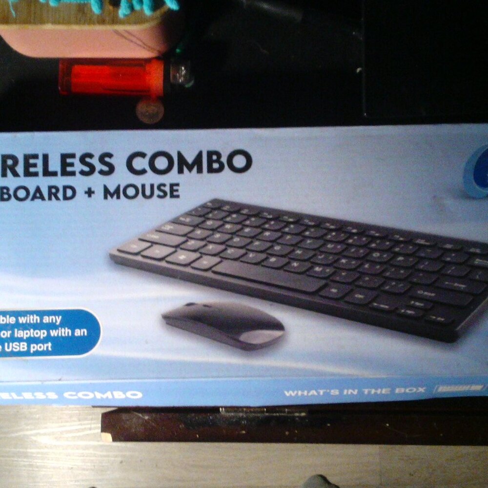 wireless keyboard and mouse